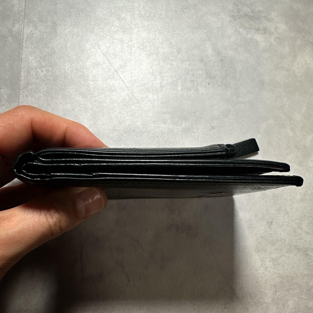 メゾンマルジェラ 4ステッチ 2つ折り財布 ブラック Margiela