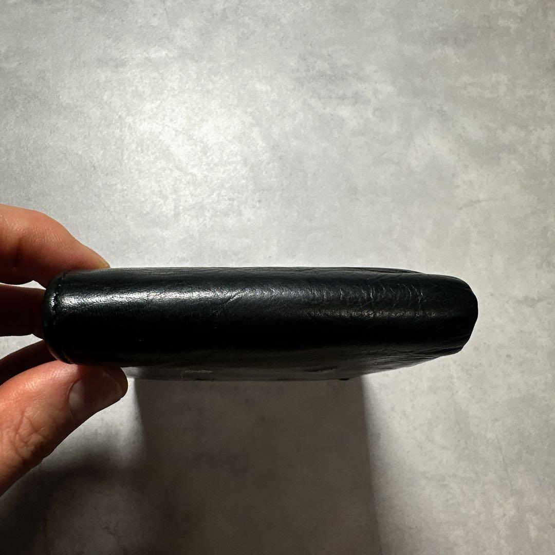 メゾンマルジェラ 4ステッチ 2つ折り財布 ブラック Margiela