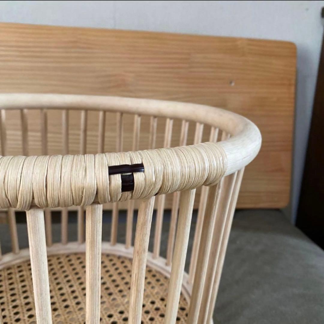 ツルヤ商店 籐バスケット maru S 籐 ラタン カゴ 収納かご インテリア