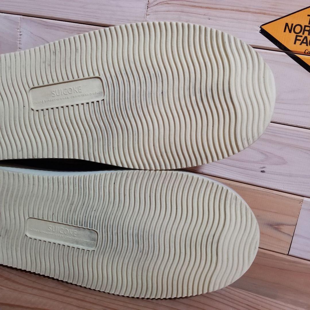 美品　SUICOKE スイコック ムートン モカシンシューズ　28.0 厚底