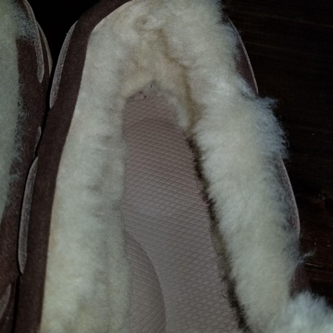 美品　SUICOKE スイコック ムートン モカシンシューズ　28.0 厚底