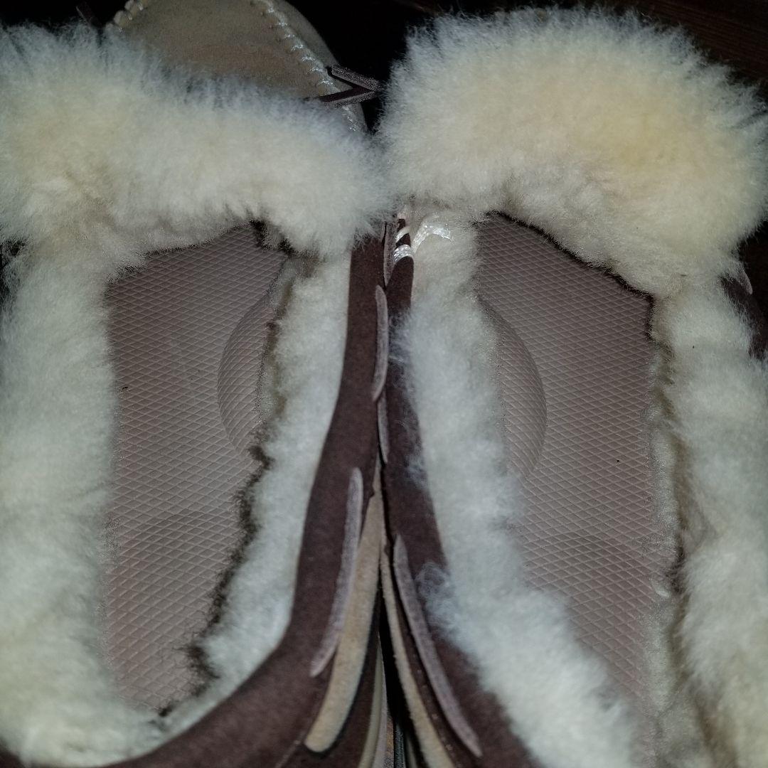 美品　SUICOKE スイコック ムートン モカシンシューズ　28.0 厚底