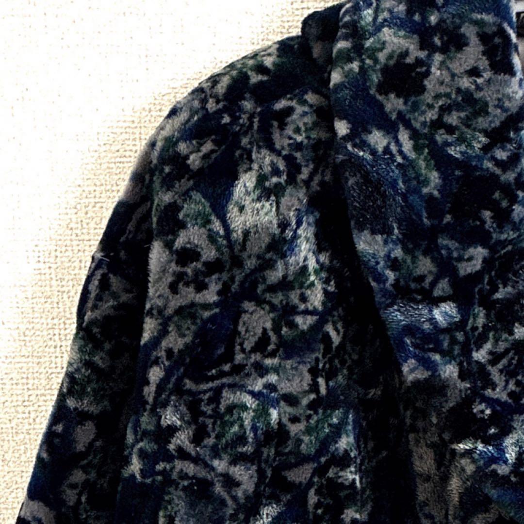 美品EMBAシェアードミンク　カジュアル　ジャケット　グリーン ネイビー グレー