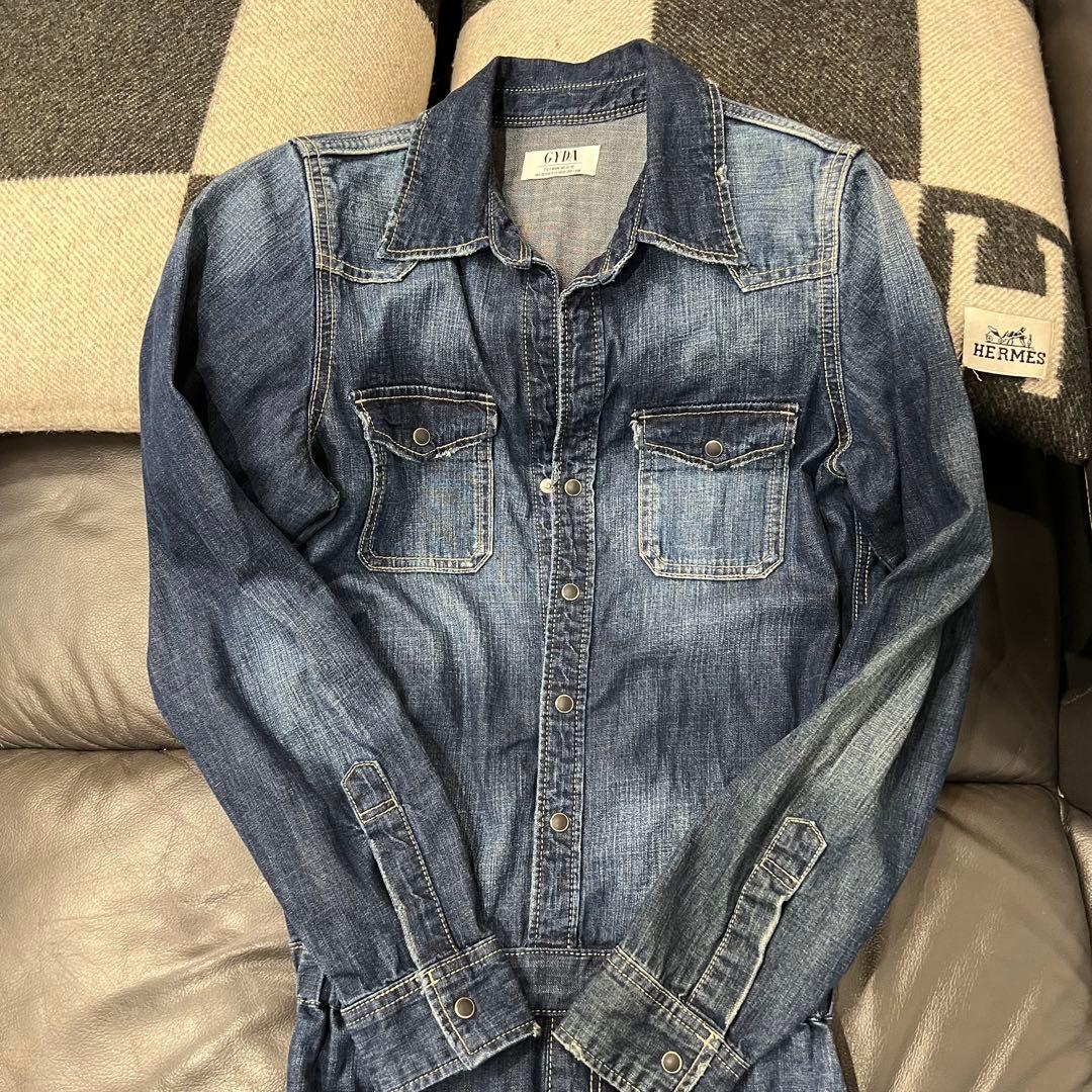 のるまま⭐️激レア⭐️GYDA ジェイダ　デニム　オールインワン　ヴィンテージ