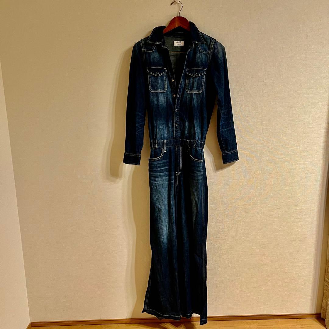 のるまま⭐️激レア⭐️GYDA ジェイダ　デニム　オールインワン　ヴィンテージ