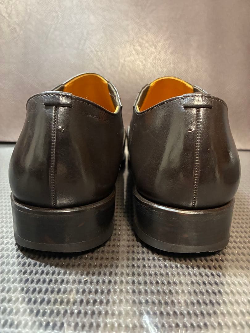 【極美品】 宮城興業 和創良靴 カスタムメイド レイジーマン 日本製 本革 濃茶