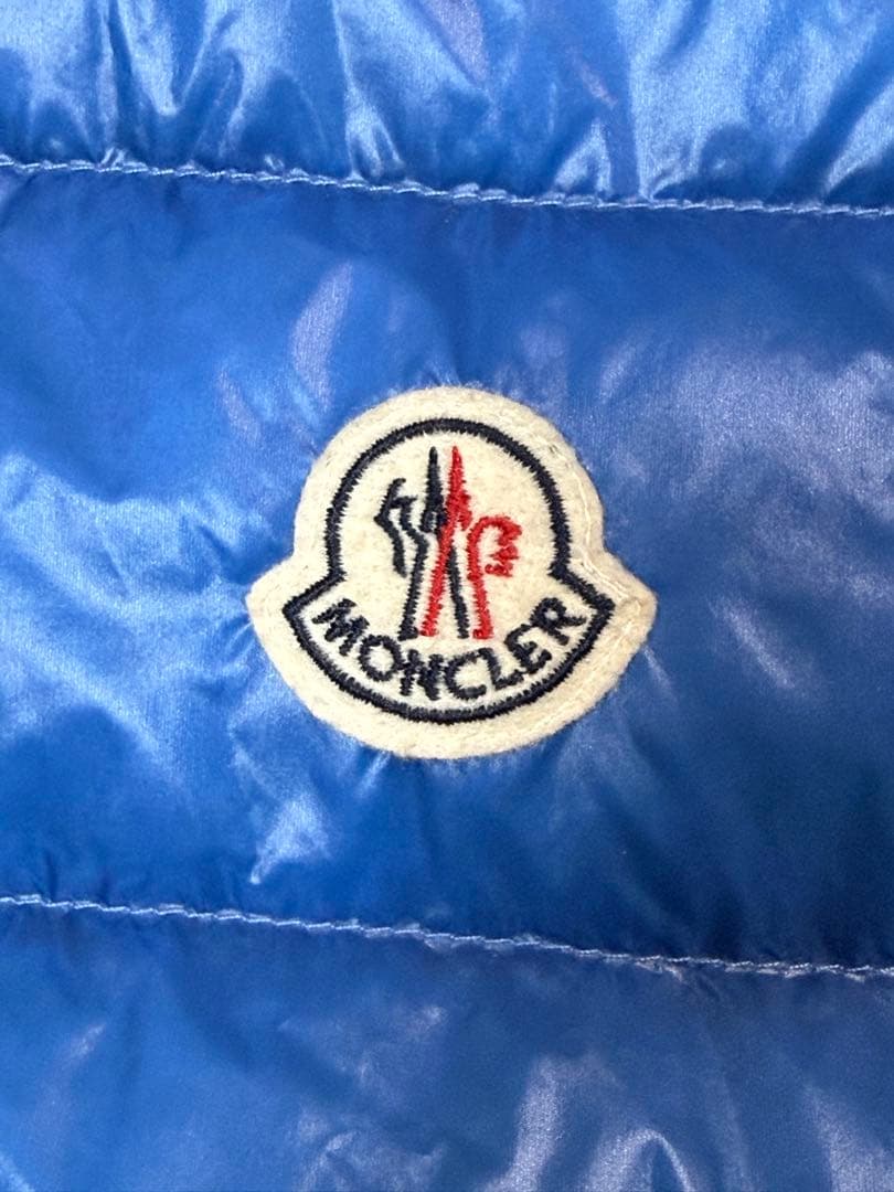 MONCLER GUI ブルー ダウンベスト サイズ3