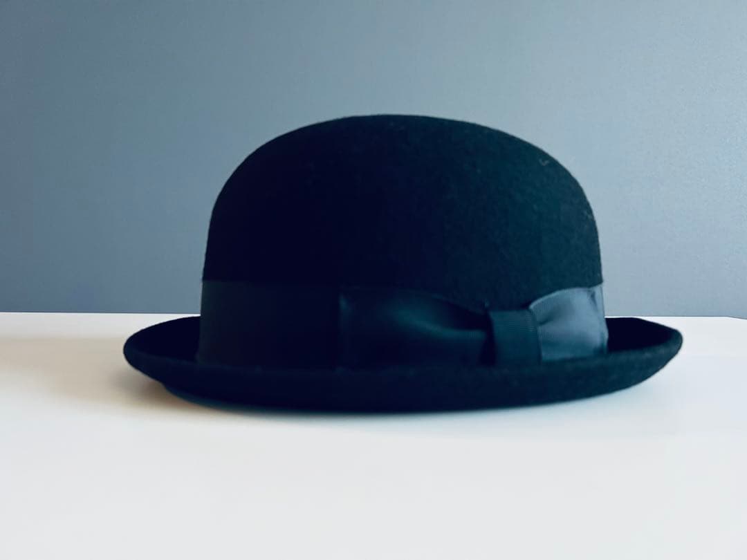 ニューヨークハットNEWYORKHATウールボーラーハット　帽子　ボウシ　黒