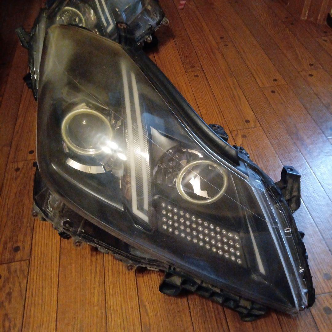 200系クラウンヘッドライト　イカリング仕様