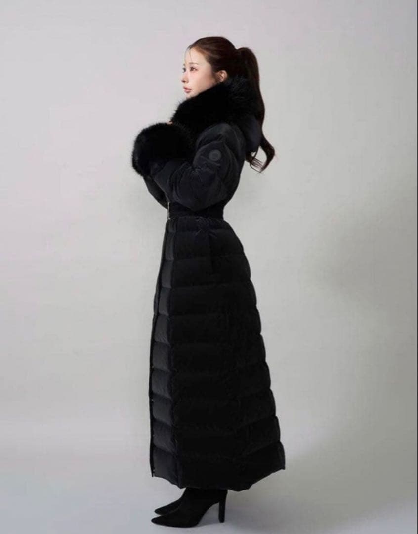 Darich 2025年 レディロングダウンコート 黒 XS