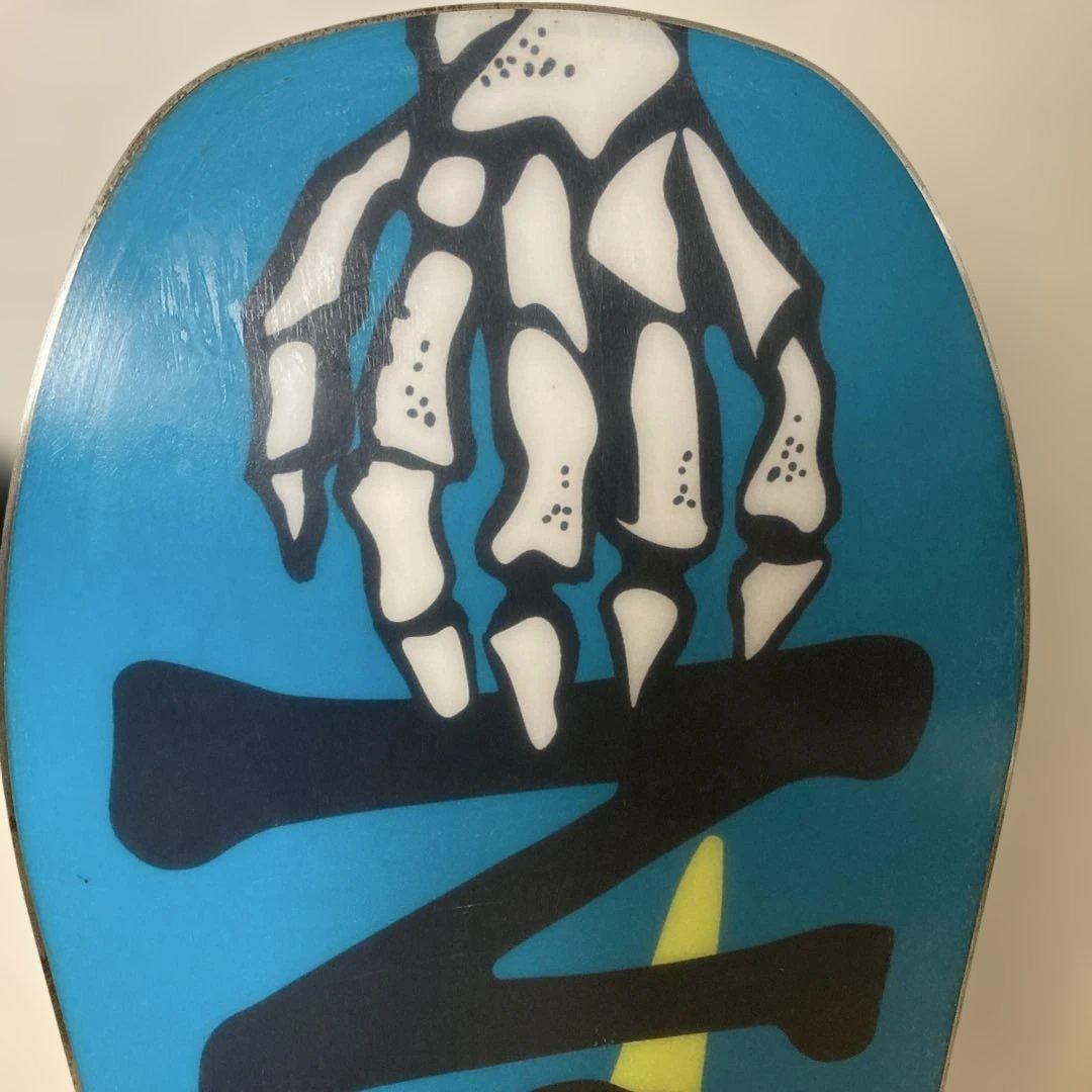 Salomon スノーボード120cm+バインディングPACT/S ギター×骸骨