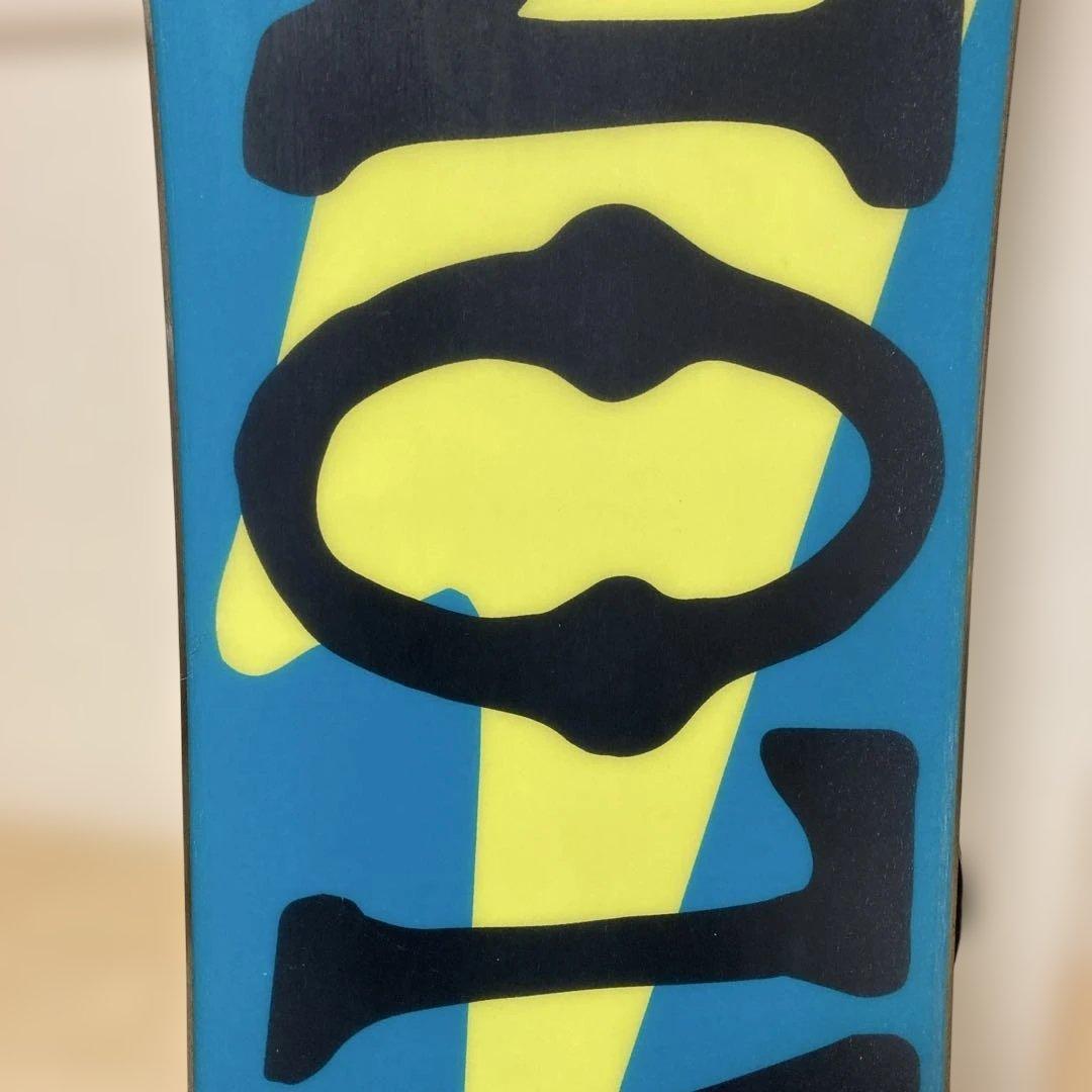 Salomon スノーボード120cm+バインディングPACT/S ギター×骸骨