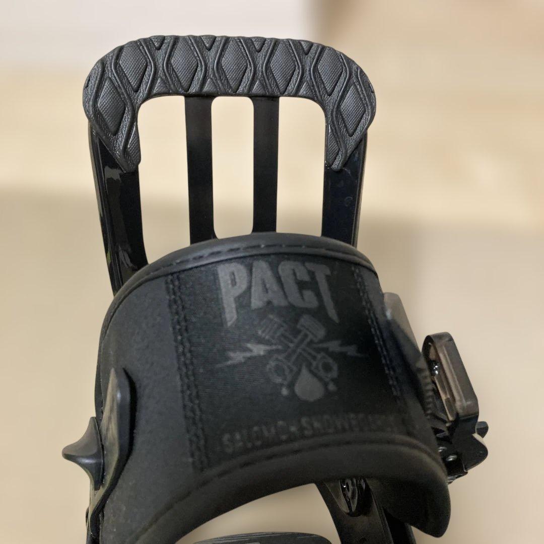 Salomon スノーボード120cm+バインディングPACT/S ギター×骸骨