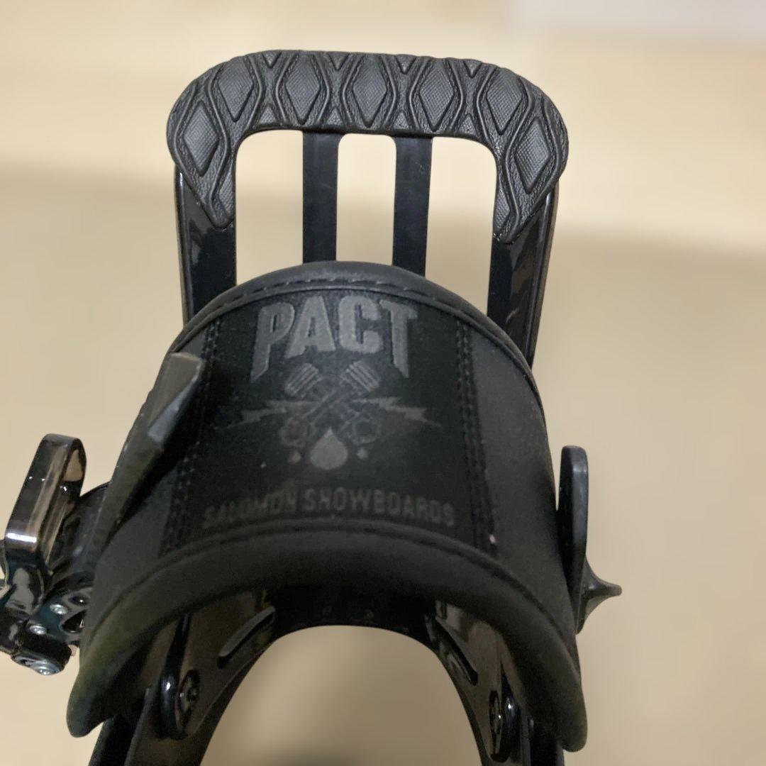 Salomon スノーボード120cm+バインディングPACT/S ギター×骸骨