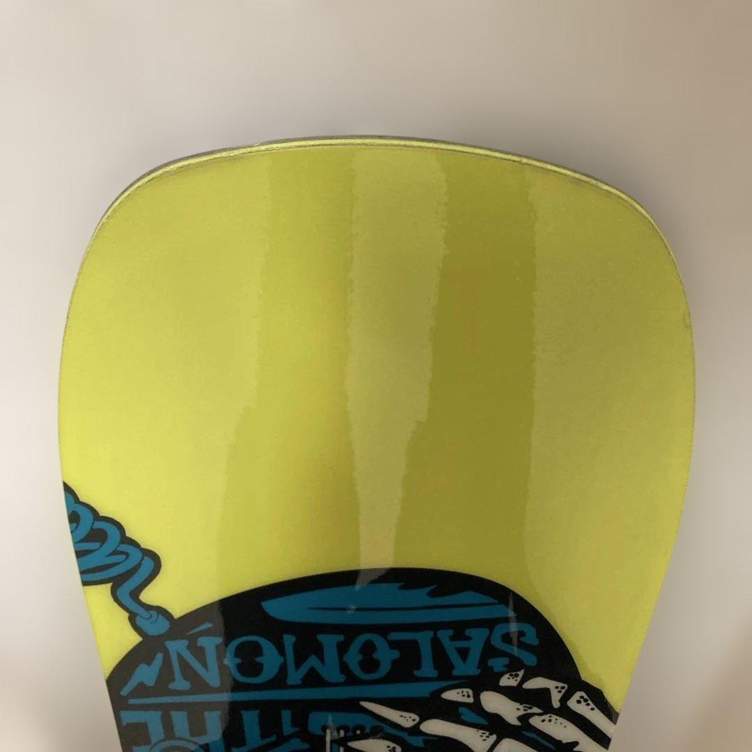 Salomon スノーボード120cm+バインディングPACT/S ギター×骸骨