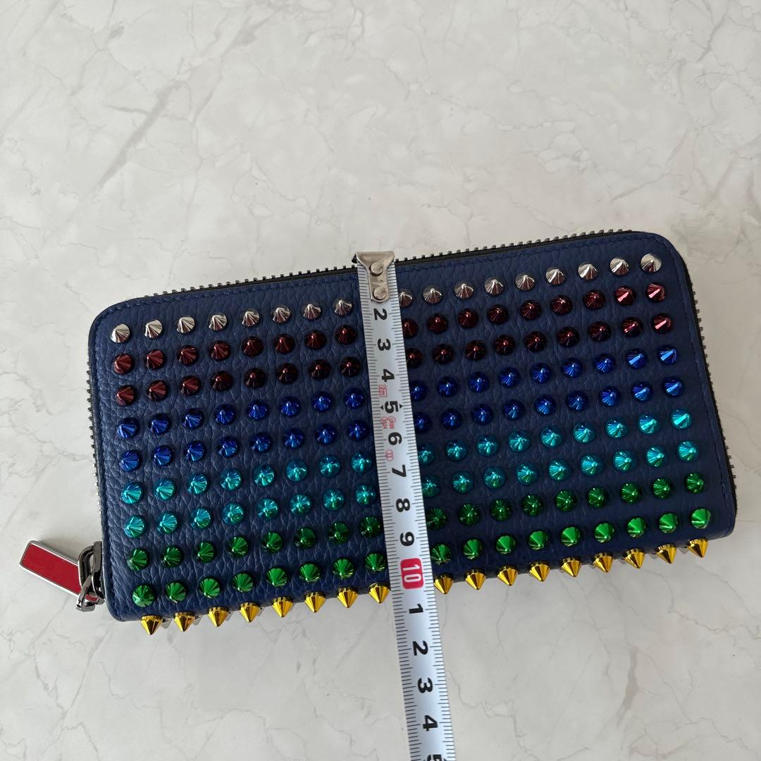 クリスチャンルブタン 長財布 レザー パネトーネ マルチカラー