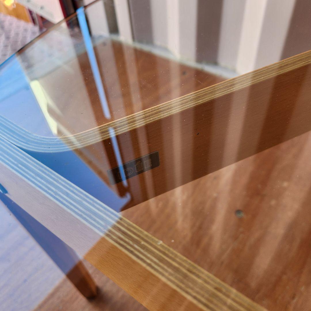 希少　廃盤 IDEE TRIANGOLO GLASS TABLE 長大作 イデー