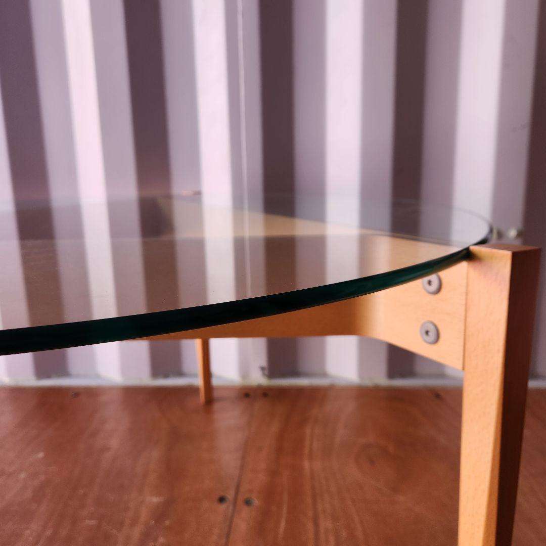 希少　廃盤 IDEE TRIANGOLO GLASS TABLE 長大作 イデー