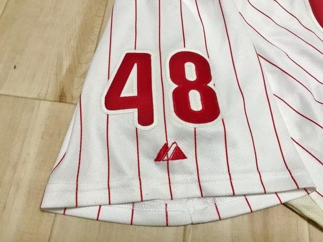 MLB実使用フィリーズ球団支給カーペンター ユニフォーム メジャーリーグ 野球