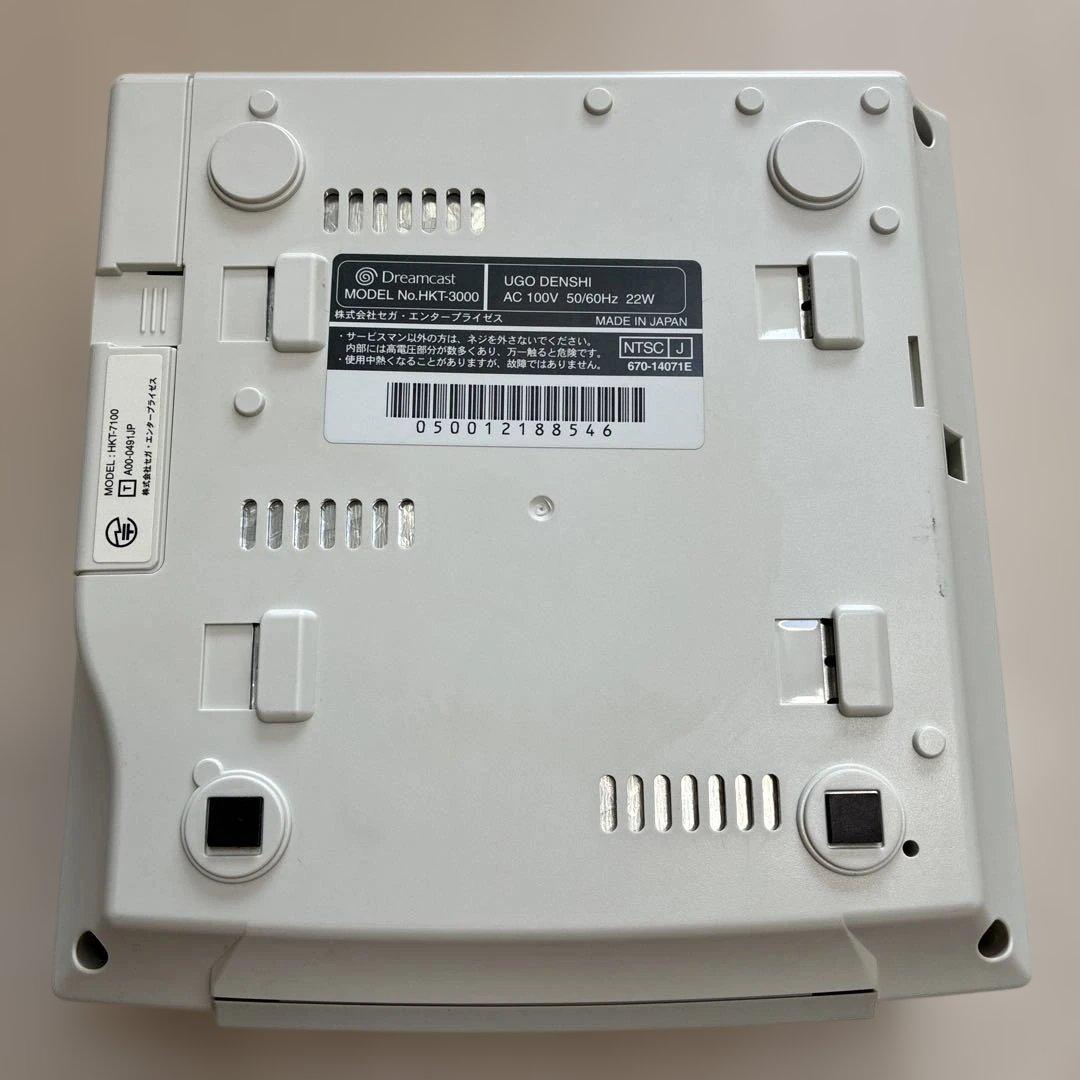 動作確認済　SEGA Dreamcast 本体 コントローラー付き　美品