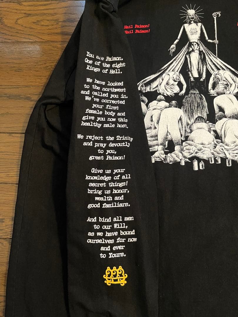 GRIMACE STUDIO ヘレディタリー　ロンＴ　長袖Ｔシャツ　サイズXXL