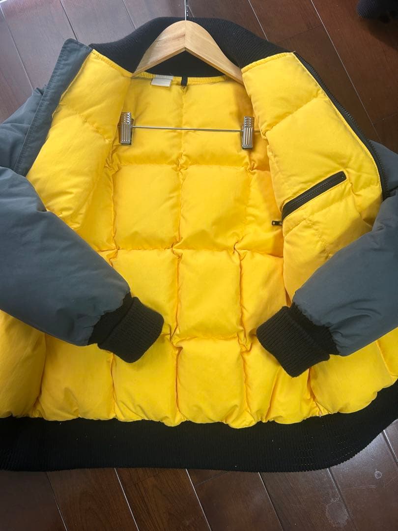 n.hoolywood グレー MA-1 フライトジャケット ダウン