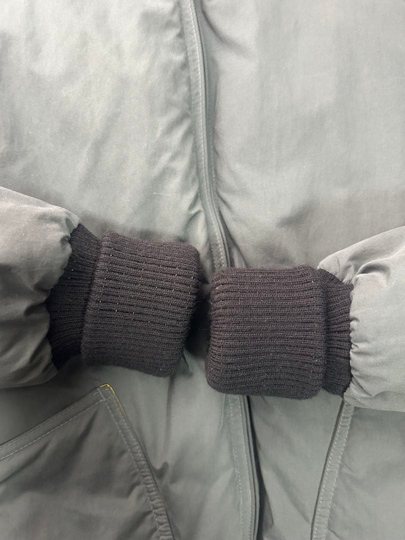 n.hoolywood グレー MA-1 フライトジャケット ダウン