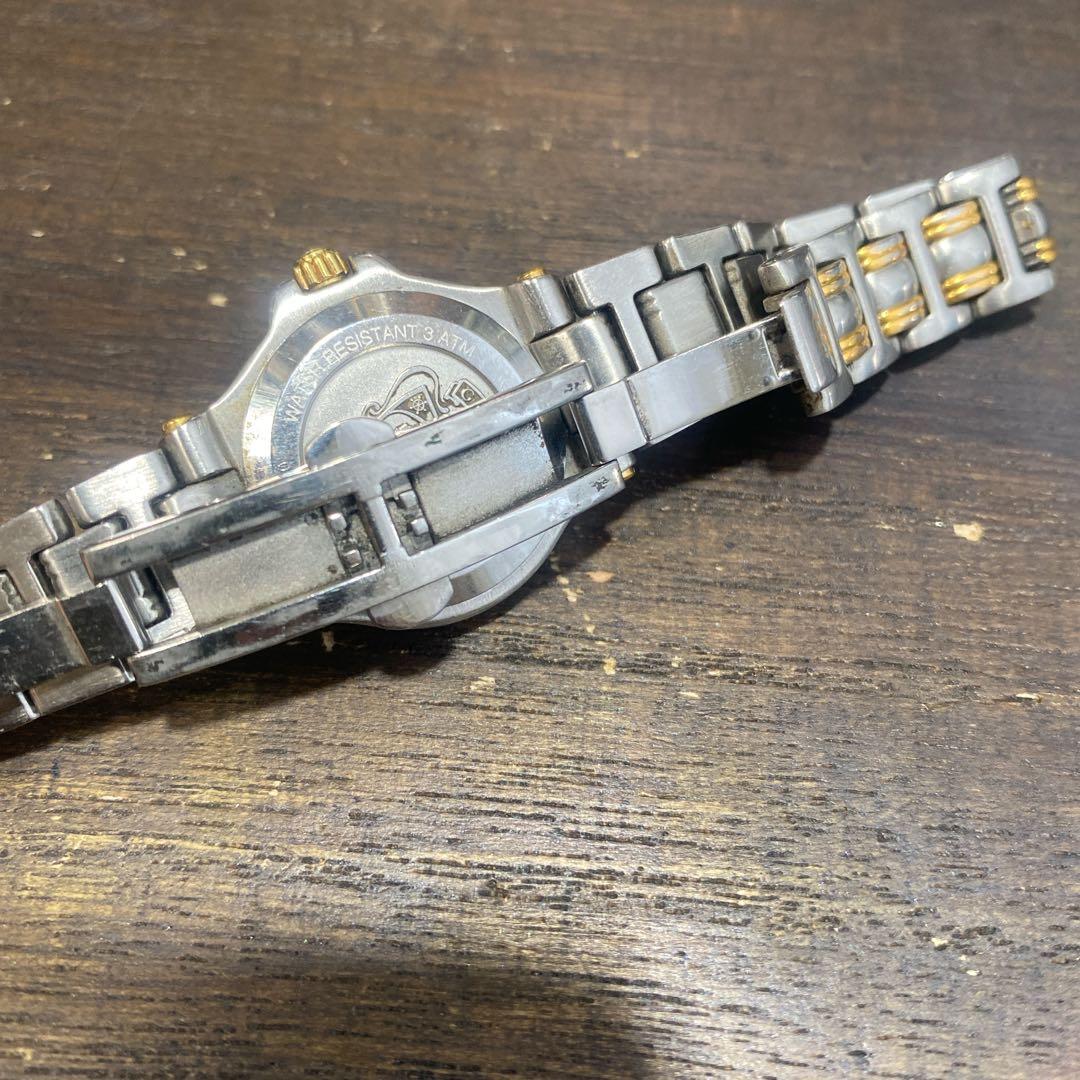 GUCCI グッチ 9040L ラウンドフェイス 腕時計 ステンレススチール