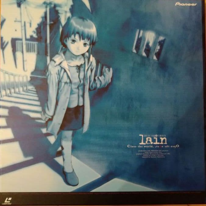 【タイムセール12時まで】ほぼ未使用 lain　Lain レーザーディスク