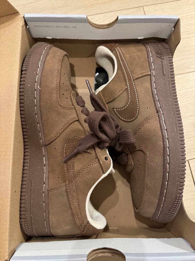 靴 NIKE Air Force 1 Cacao Wow