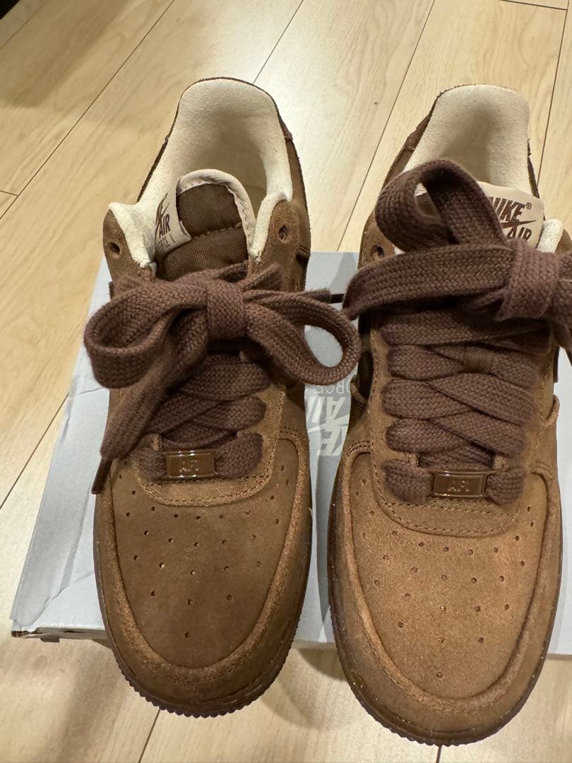 靴 NIKE Air Force 1 Cacao Wow