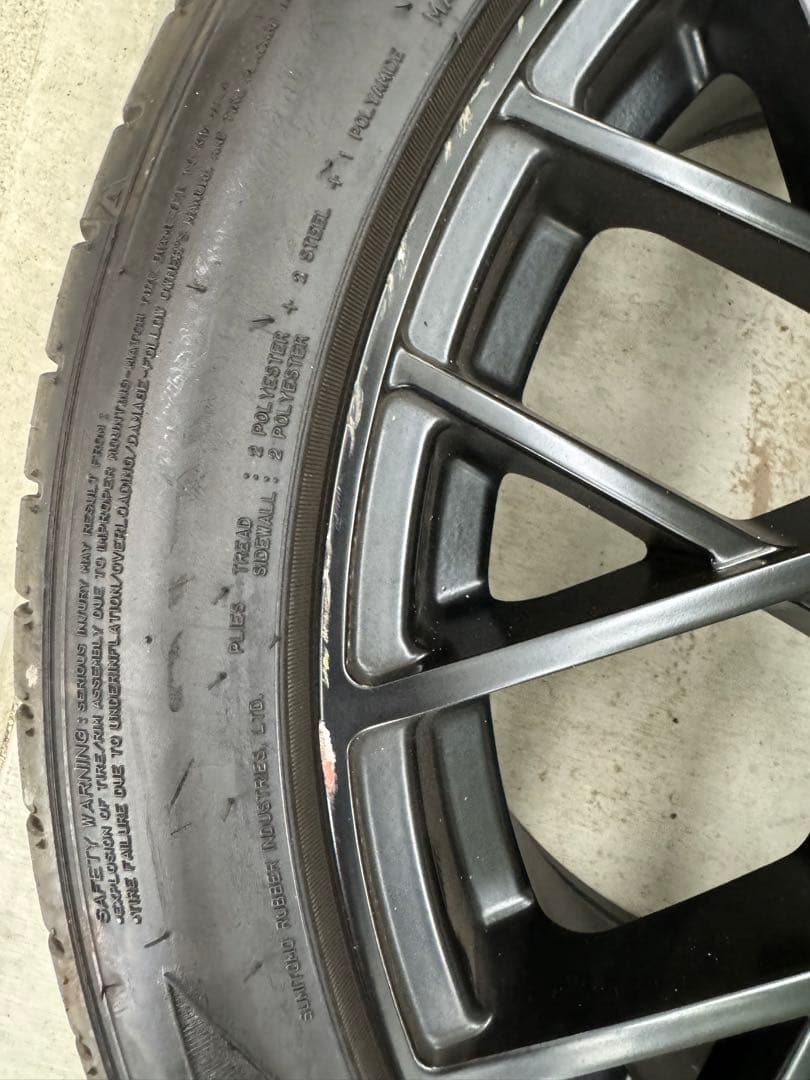 TSW セブリング　マットブラック　19インチ