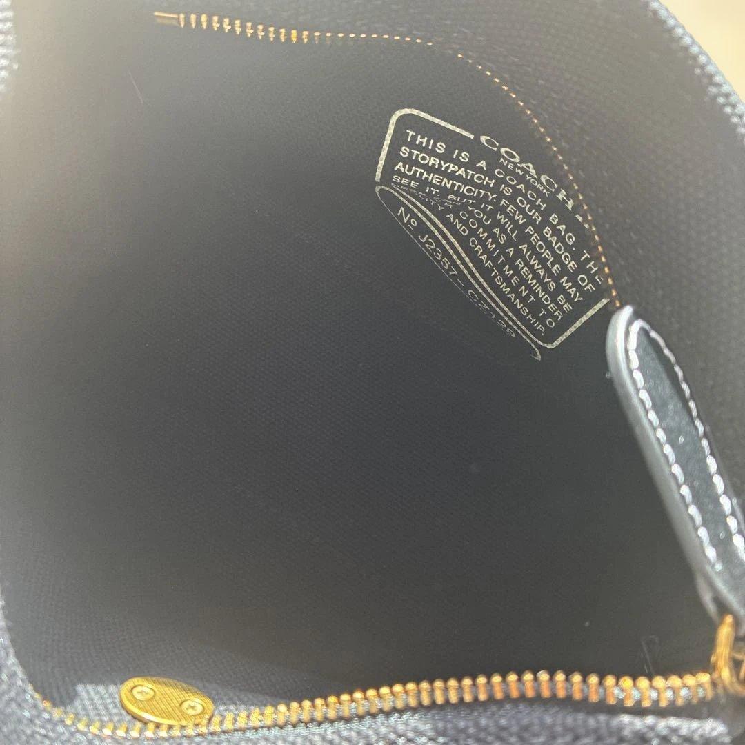 【未使用】COACH コーチ トートバッグ26 レキシープリント　ブラック