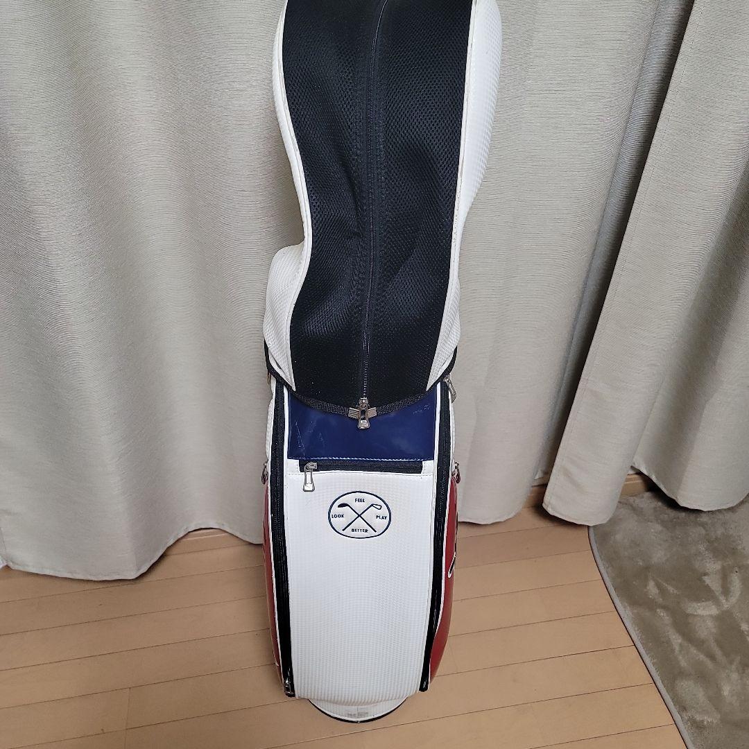 Puma キャディバッグ ホワイト/レッド