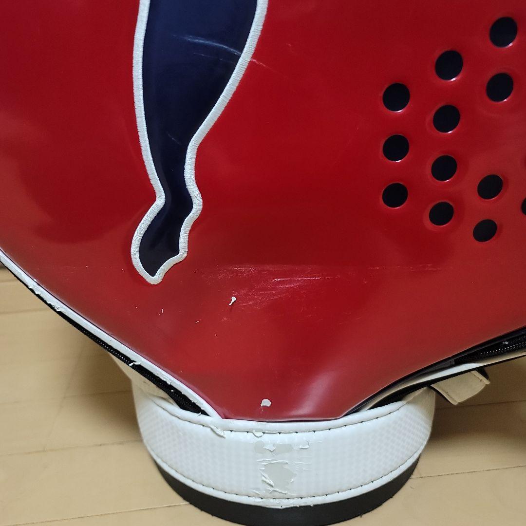 Puma キャディバッグ ホワイト/レッド