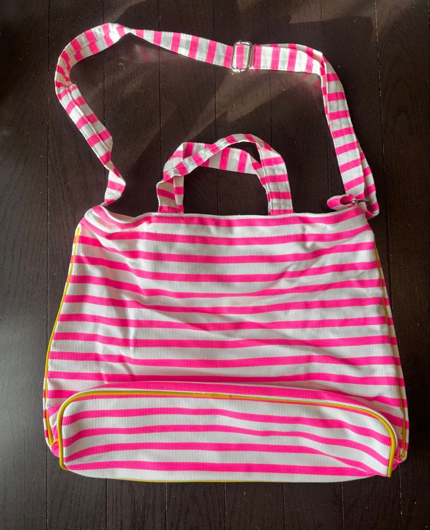 プ*）様 la BIEN AIMÉE ラビアンエメ　ストライプショルダーバッグ