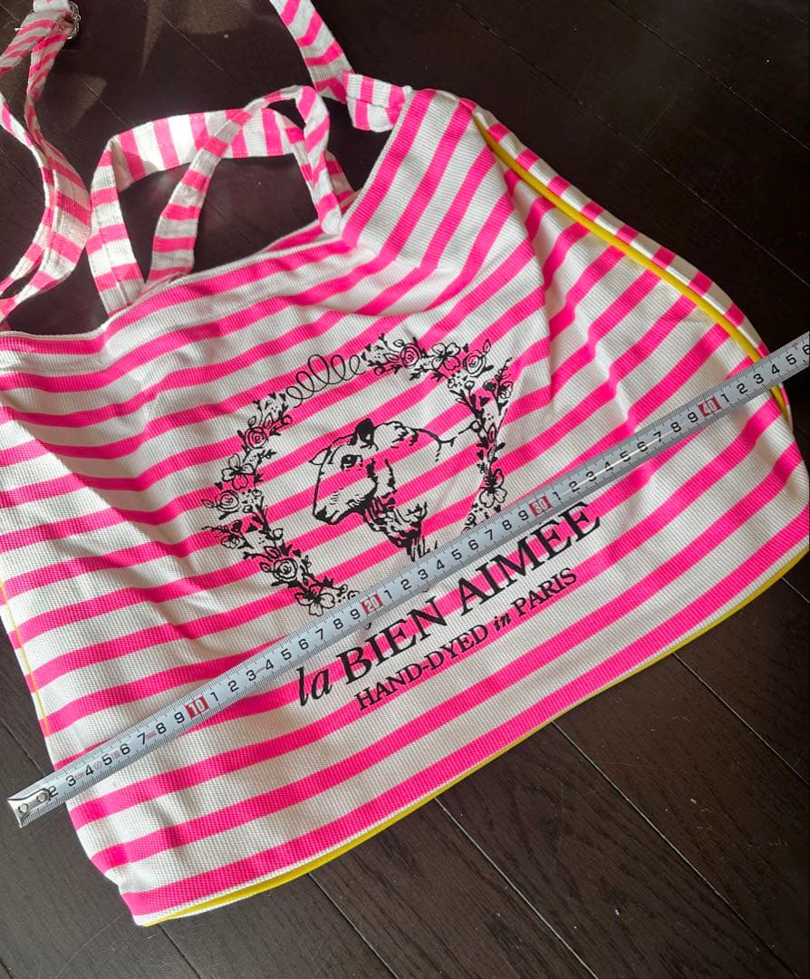 プ*）様 la BIEN AIMÉE ラビアンエメ　ストライプショルダーバッグ