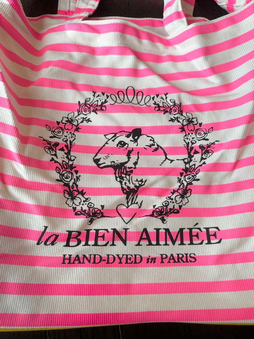 プ*）様 la BIEN AIMÉE ラビアンエメ　ストライプショルダーバッグ