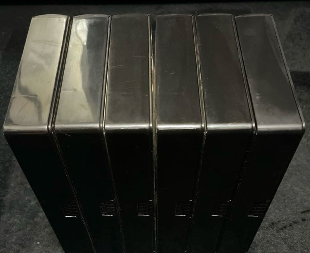 バスタード暗黒の破壊神　アニメビデオ全６巻セット　ポストカード、ハガキ解説書付き