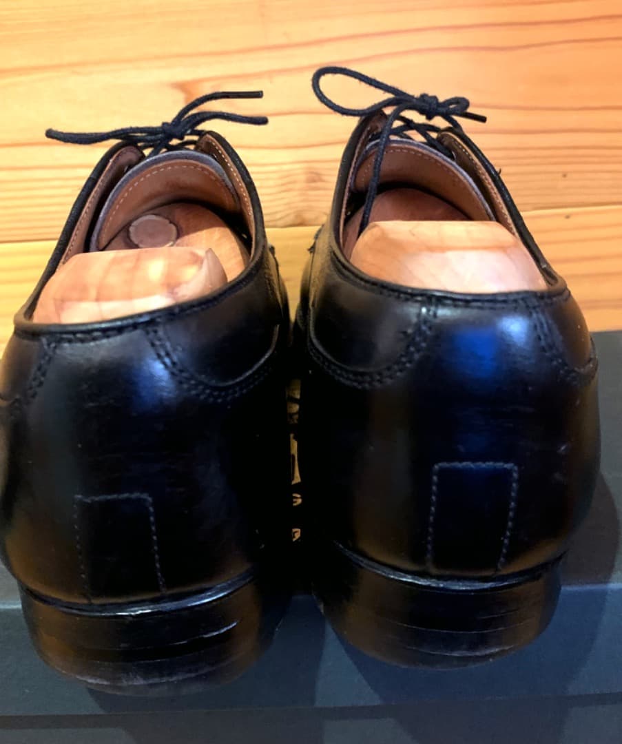 1*O様 オールデン961手縫ノルウィージャンUチップBruce B&Co別注2