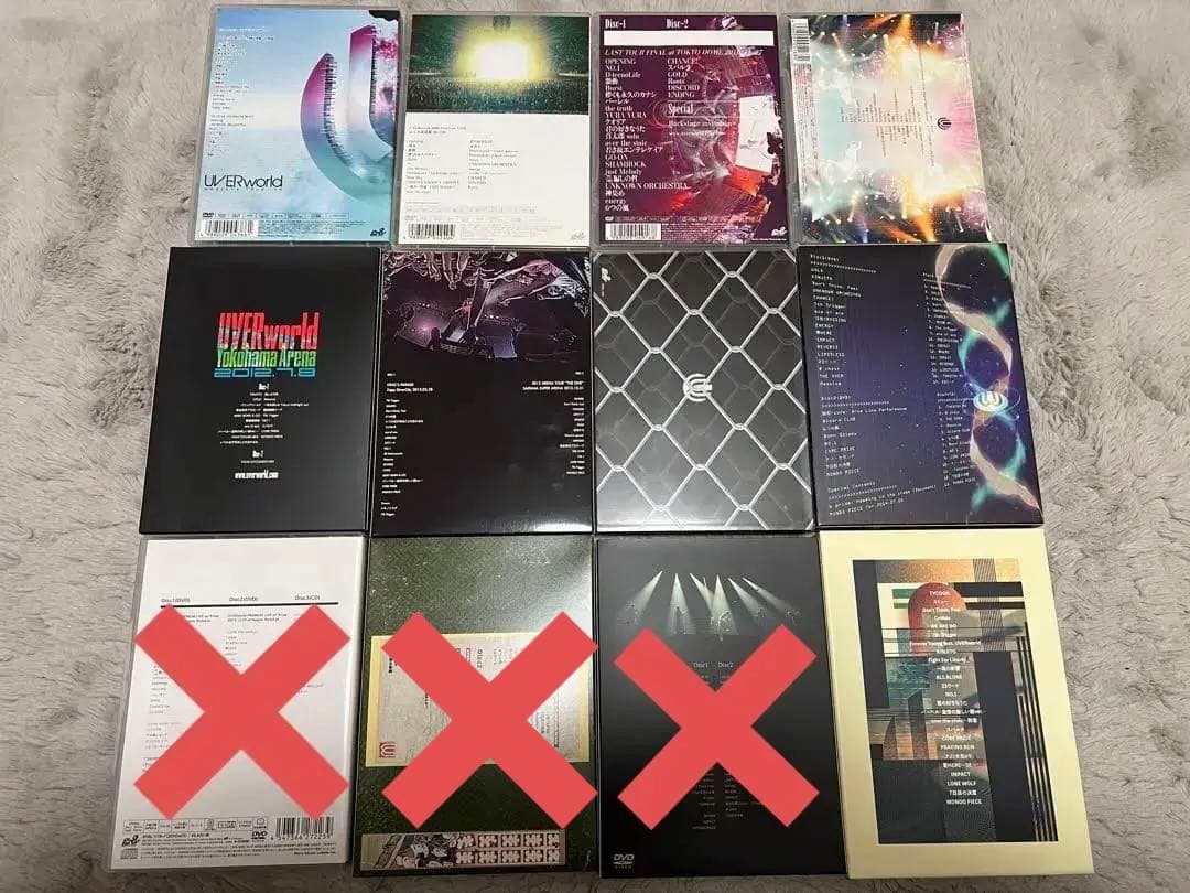 UVERworld DVD グッズ 男祭り クリスマスライブ