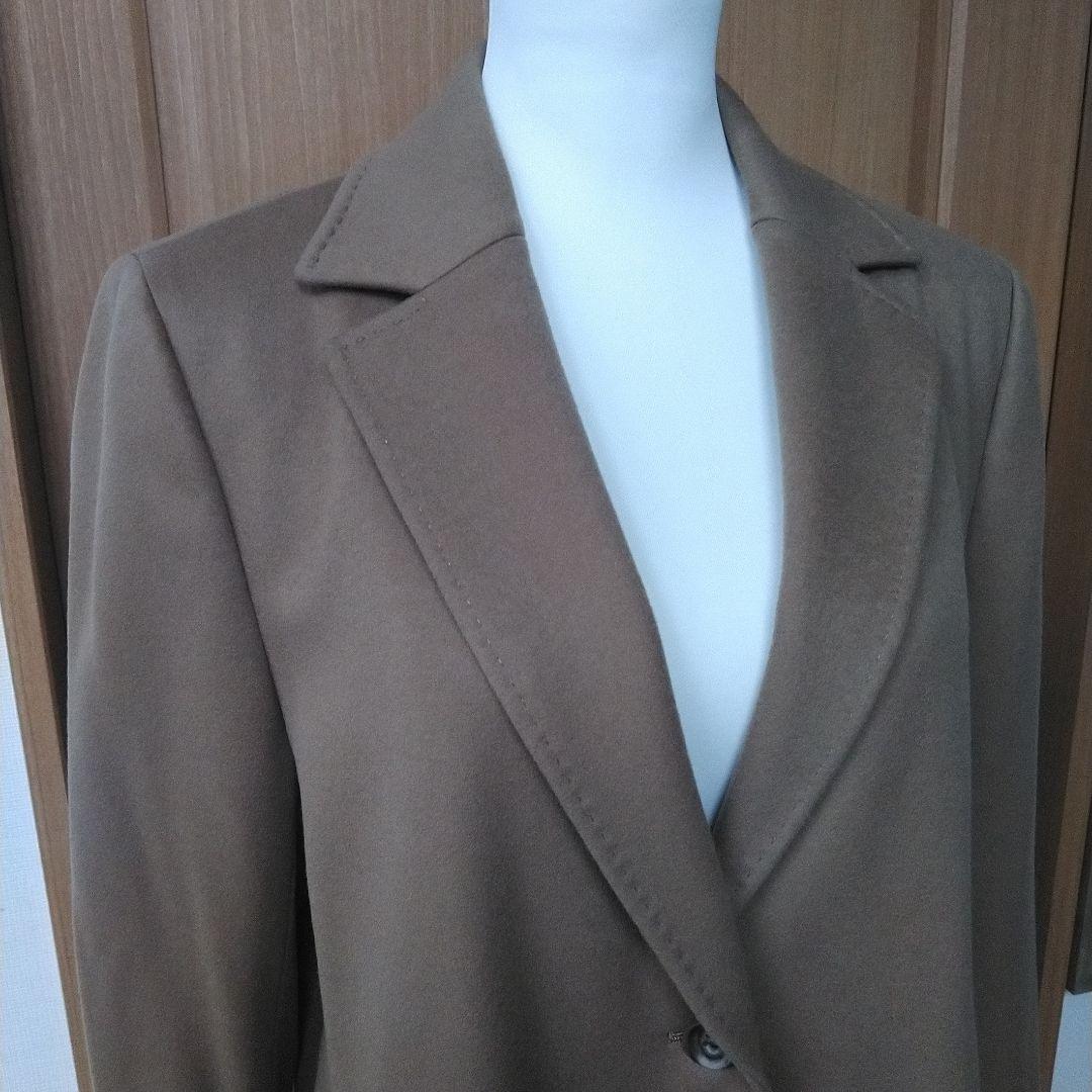 パンダマン 処分価格 試着のみ23区L カシミヤ ロングコート 二つボタン