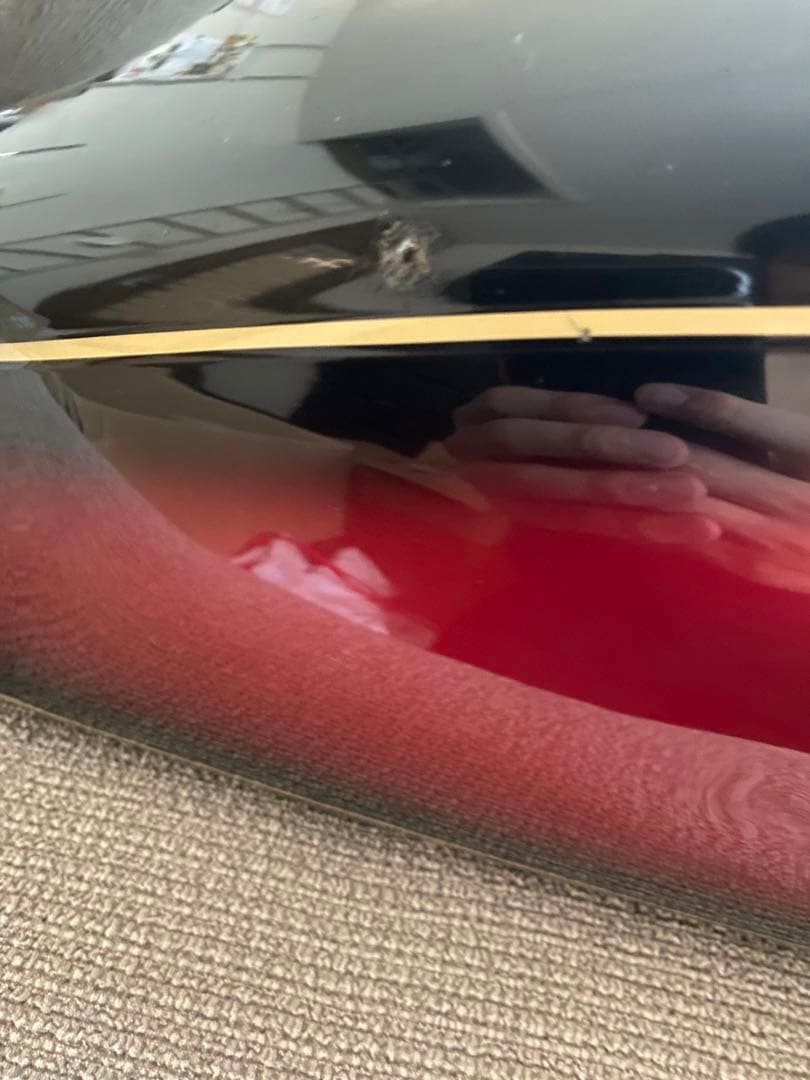 sr400 fi 外装セット 赤黒サンバースト