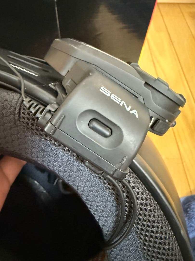 SIMPSON フルフェイスヘルメット マットブラックM30 SENA30K付き