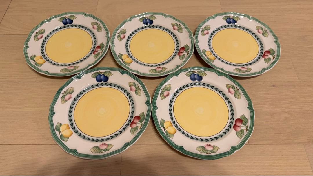 Villeroy&Boch 5枚セット フレンチガーデン ビレロイ&ボッホ