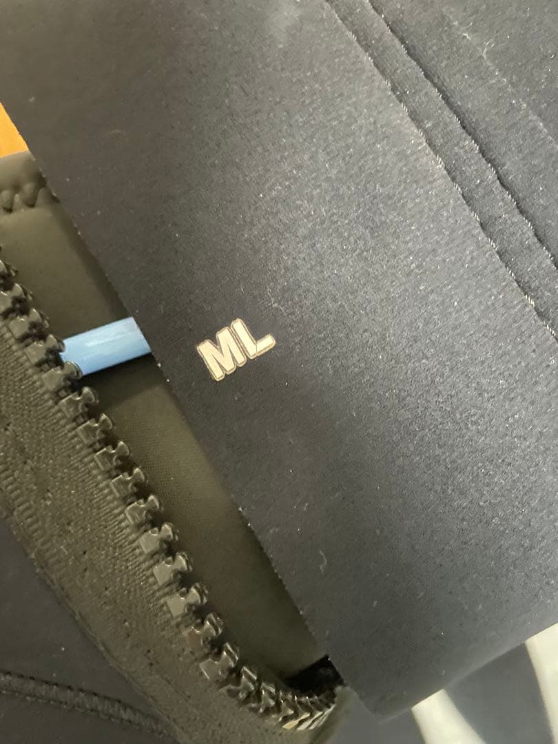 黒 ノースリーブ ロングジョンウェットスーツ　3mm