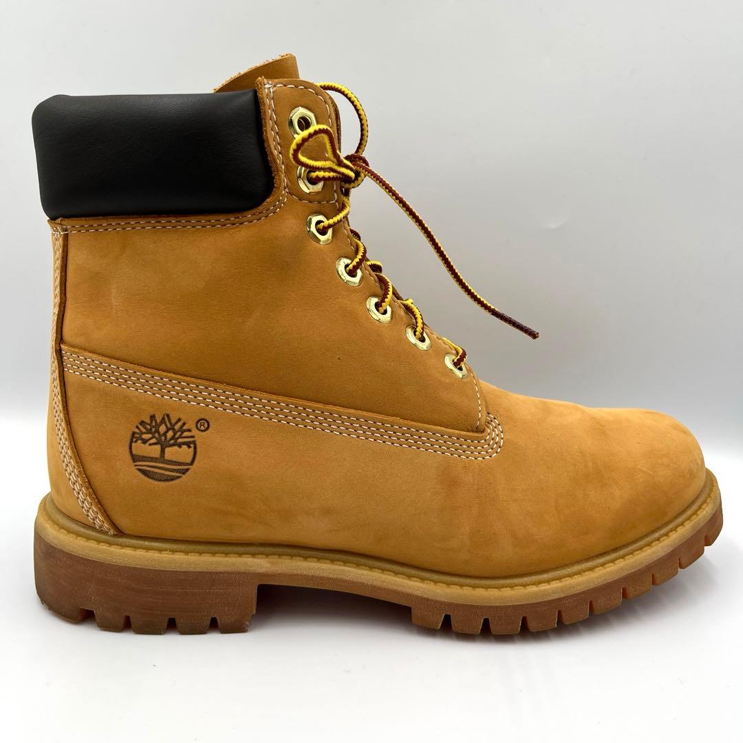 美品25.5(10061Timberlandウォータープルーフプレミアム6インチ