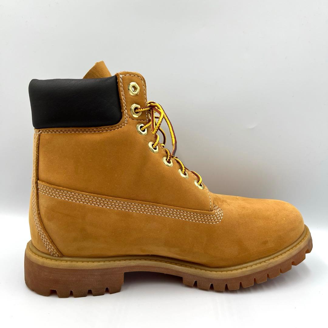 美品25.5(10061Timberlandウォータープルーフプレミアム6インチ