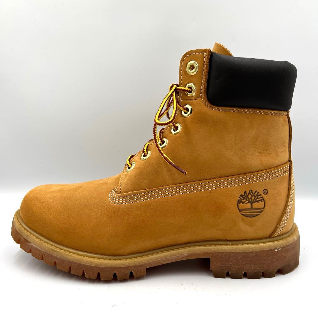 美品25.5(10061Timberlandウォータープルーフプレミアム6インチ