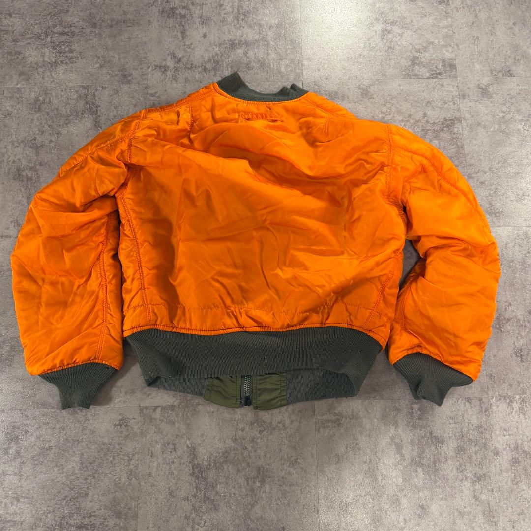 90s アルファインダストリーズ MA-1 usa カーキオリーブ S